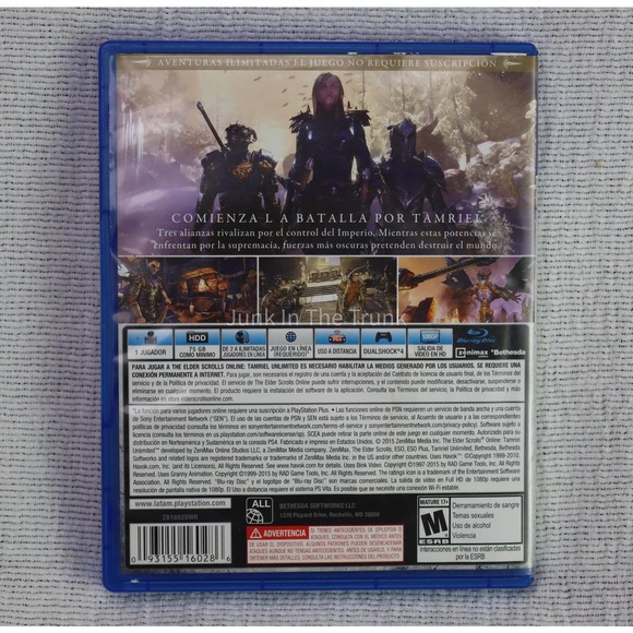 PS4 Elder Scrolls Online Game - Picture 4 of 4